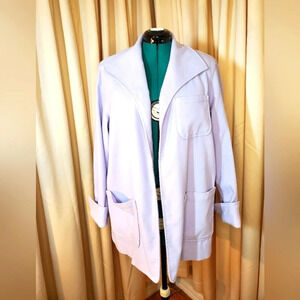 EUC ~ Travel Smith ~ Excellent Light Layer ~ Lavender Jacket w/ Pockets ~ Large